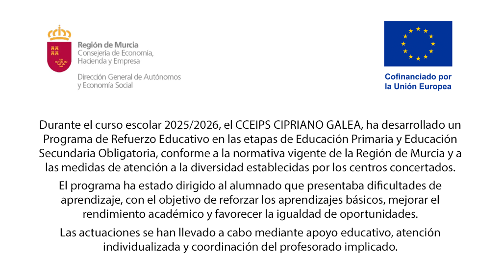 cartel refuerzo pre 25 26